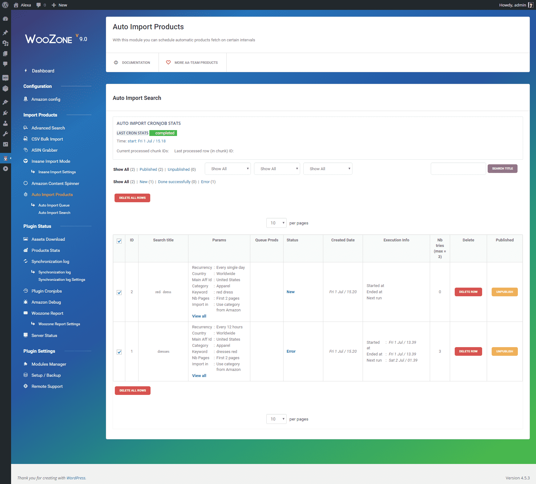 WordPress Plugins WooCommerce 3