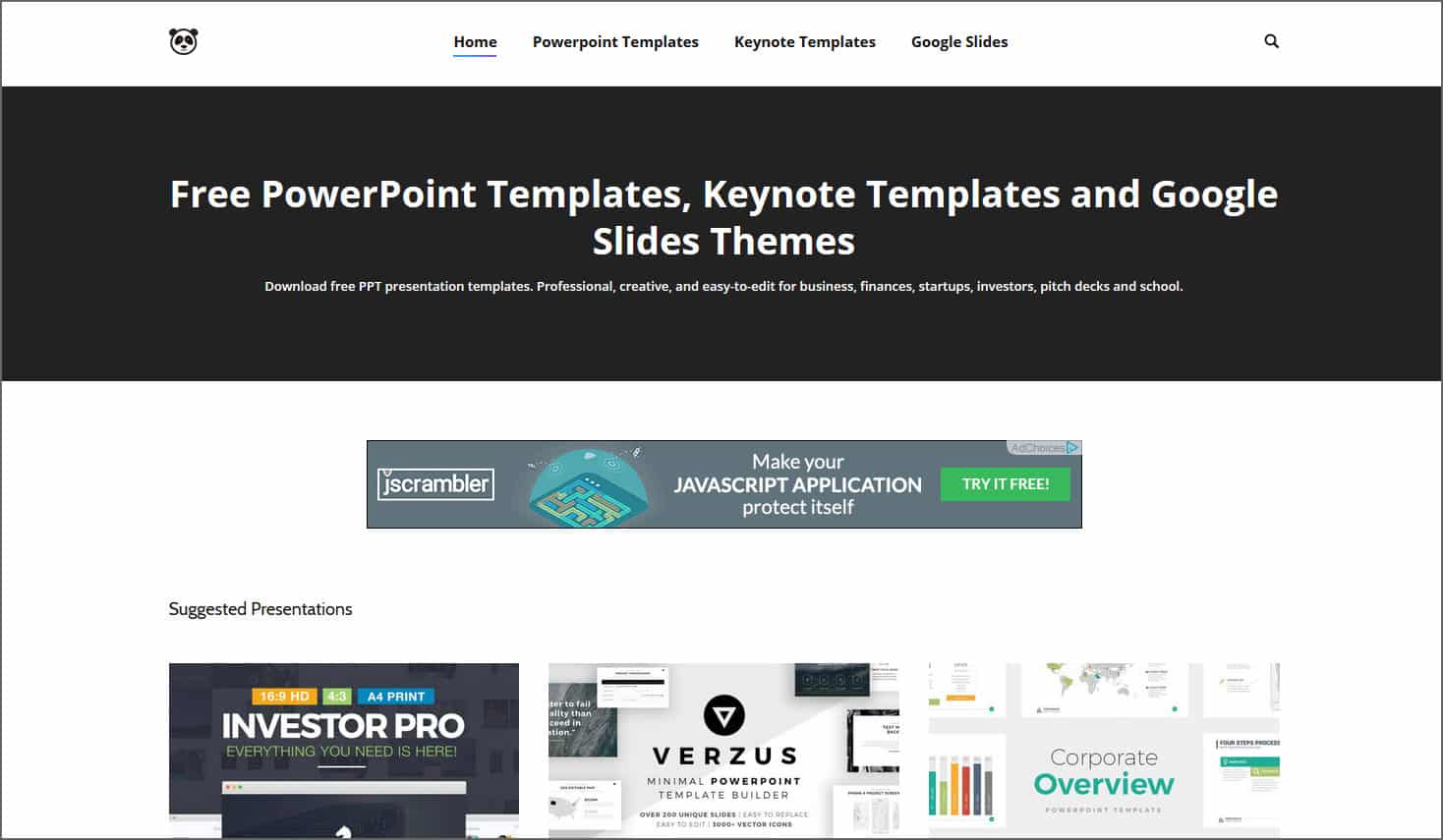 Sites for Free Templates to Make Beautiful Presentations 5