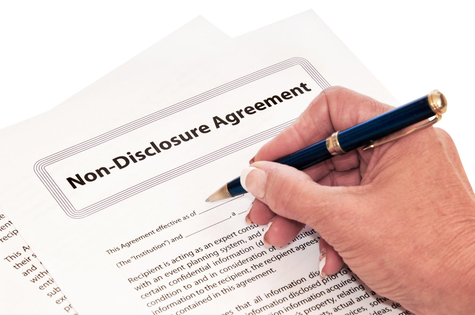 NON-DISCLOSURE AGREEMENT 6