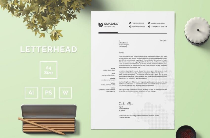 Design Template in Word : How to Create an Eye-Catching Cover Letter