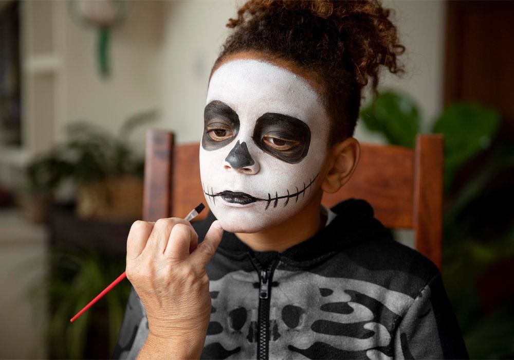 Iconic Celeb Halloween Beauty Looks That Are a Trick 4