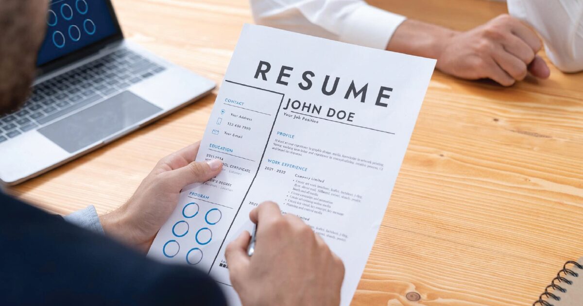 Resume guidelines to ignore right now 4