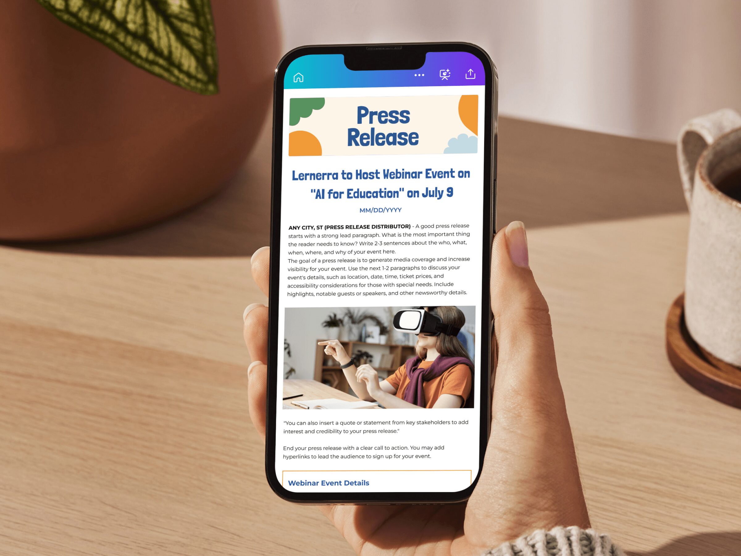 Press Release Series: Distribution